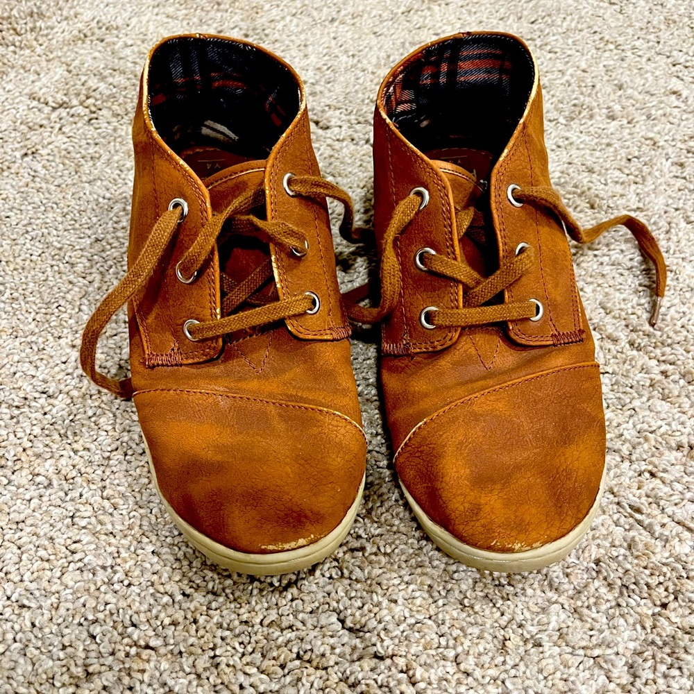 TOMS suede botas (NICE!)